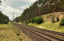 Tory linii kolejowej nr 18, szlak Otłoczyn - Toruń Gł. fot. PKP PLK