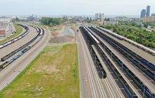 Pociągi towarowe na torach do portu Gdynia. fot. Szymon Danielek PKP PLK