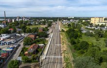 Widok z góry na przystanek Bydgoszcz Fordon, fot. Łukasz Bryłowski, PLK SA 2