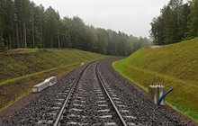 Nowy tor na łącznicy w obrębie stacji Kartuzy. fot. Piotr Piwarski