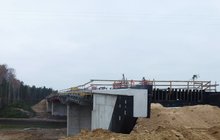 Budowa wiaduktu w Zachorzowie Kolonii