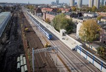 Nowy przystanek Katowice Uniwersytet, fot. Łukasz Hachuła, Polskie Linie Kolejowe (1)