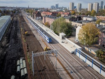 Nowy przystanek Katowice Uniwersytet, fot. Łukasz Hachuła, Polskie Linie Kolejowe (1)