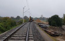 Prace budowlane na nowej łącznicy kolejowej w Lublinie, fot. Michał Tyburk