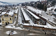 Widok z lotu ptaka na stacje Zakopane, fot. Piotr Hamarnik (1)