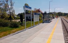 Nowy peron na przystanku Kalisz Kaszubski. fot. Krzysztof Piotrowski PLK
