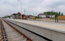 Nowy peron na przystanku Lubnia. fot. Krzysztof Piotrowski PLK