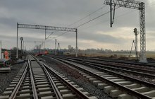 Prace torowe na stacji Łęczyca, fot. PLK.
