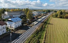 Stacja Tarnowiec Modernizacja stacji kolejowej Tarnowiec, 16.10.2026 r., fot. Łukasz Bryłowski (4)
