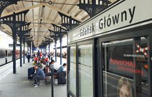Peron na stacji Gdańsk Główny