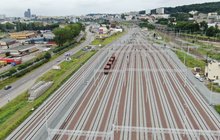 Zmodernizowana grupa torów do portu Gdynia. fot. Szymon Danielek PLK (3)