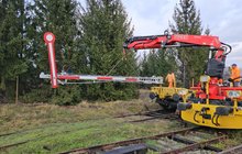 Semafor kształtowy dla Stowarzyszenia Miłośników Kolei w Jaworzynie Śląskiej fot. Paweł Musiał
