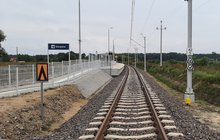 Sierpów zmodernizowany peron, pochylnia, dojście, nowy tor, fot. Janusz Matecki, PLK