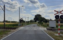 Przejazd kolejowo-drogowy w Lublińcu