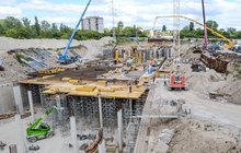 Przystanek Łódź Koziny w budowie, wizyta dziennikarzy fot. PLK SA 3
