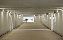 Stacja Bytom, przejście podziemne i mieszkańcy, fot. Łukasz Hachuła, Polskie Linie Kolejowe (2)