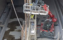 Przystanek Łódź Koziny w budowie, wizyta dziennikarzy fot. PLK SA 7