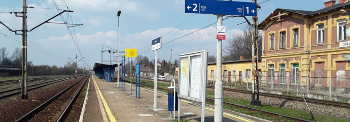 Stacja Olkusz przed modernizacją, fot. Kryzsztof Wojtas