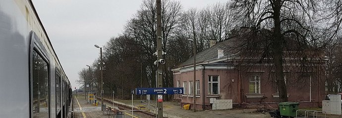 Stacja kolejowa w Parczewie