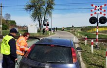 Akcja Bezpieczny Przejazd w Łajsach fot. Przemysław Zieliński.jpg