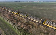 Linia nr 204, prace maszyny PUN, na odcinku Stare Pole – Gronowo Elbląskie_1 fot D.Strzemkowski (5)