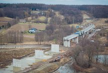 Nowy most kolejowy w Zebrzydowicach, fot. Łukasz Hachuła PLK SA 1
