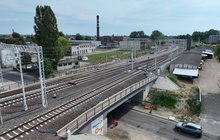 Wiadukt kolejowy nad ul. Bałtycką w Słupsku Wiadukt kolejowy nad ul. Bałtycką w Słupsku po modernizacji, fot. Tomasz Kuźma, PLK SA