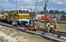 Pokaz akcji ratunkowej - strażacy i ratownicy