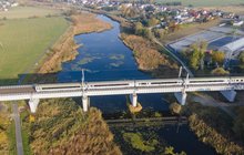 Most na trasie E20 Psary Polskie - fot. Łukasz Bryłowski