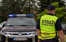 Patrol SOK na przejazdach kolejowo-drogowych fot. Kacper Warowny