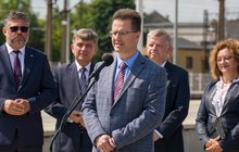 Andrzej Bittel, wiceminister infrastruktury; fot. Jakub Zięba, Urząd Marszałkowski Województwa Świętokrzyskiego