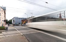 Przejazd kolejowy w Żarowie