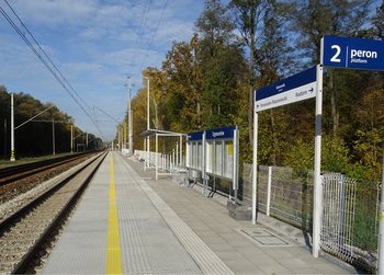 Przystanek Zygmuntów fot. Adam Gawlik PLK SA