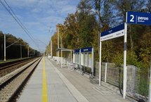 Przystanek Zygmuntów fot. Adam Gawlik PLK SA