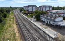 Peron nr 1 na przystanku Bydgoszcz Fordon, fot. Łukasz Bryłowski, PLK SA 1