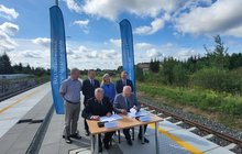Podpisanie umowy dot. rewitalizacji linii kolejowej 221 Gutkowo - Braniewo fot. Karol Jakubowski