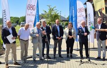 Briefing prasowy w Bytowie 16.07. fot. Przemysław Zieliński PLK 1.