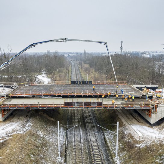 Wiadukt drogowy w Poznaniu. Autor Jakub Wilczek