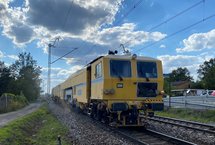 Prace na linii Opole Główne - Częstochowa Stradom 08.2025r. PLK SA