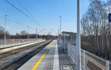 Przystanek Izabelów nowy peron fot. Karol Jakubowski