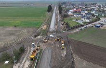 Prace na linii, fot. Paweł Mieszkowski PKP Polskie Linie Kolejowe SA