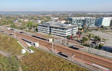 Przystanek Kraków Business Park - istniejące perony do przebudowy, fot Maciej Pawłowski