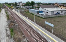 Peron na przystanku Zawidz Kościelny. fot. Paweł Mieszkowski