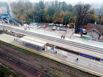 Zdjęcie do informacji prasowej - stacja Kraków Bieżanów