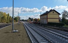 Stacja Jedlicze Modernizacja stacji kolejowej Jedlicze, 16.10.2026 r., fot. Łukasz Bryłowski (4)