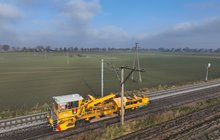 Linia nr 204, prace maszyny PUN, na odcinku Stare Pole – Gronowo Elbląskie_1 fot D.Strzemkowski (10)