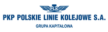 Logotyp PKP polskie Linie Kolejowe Grupa Kapitałowa