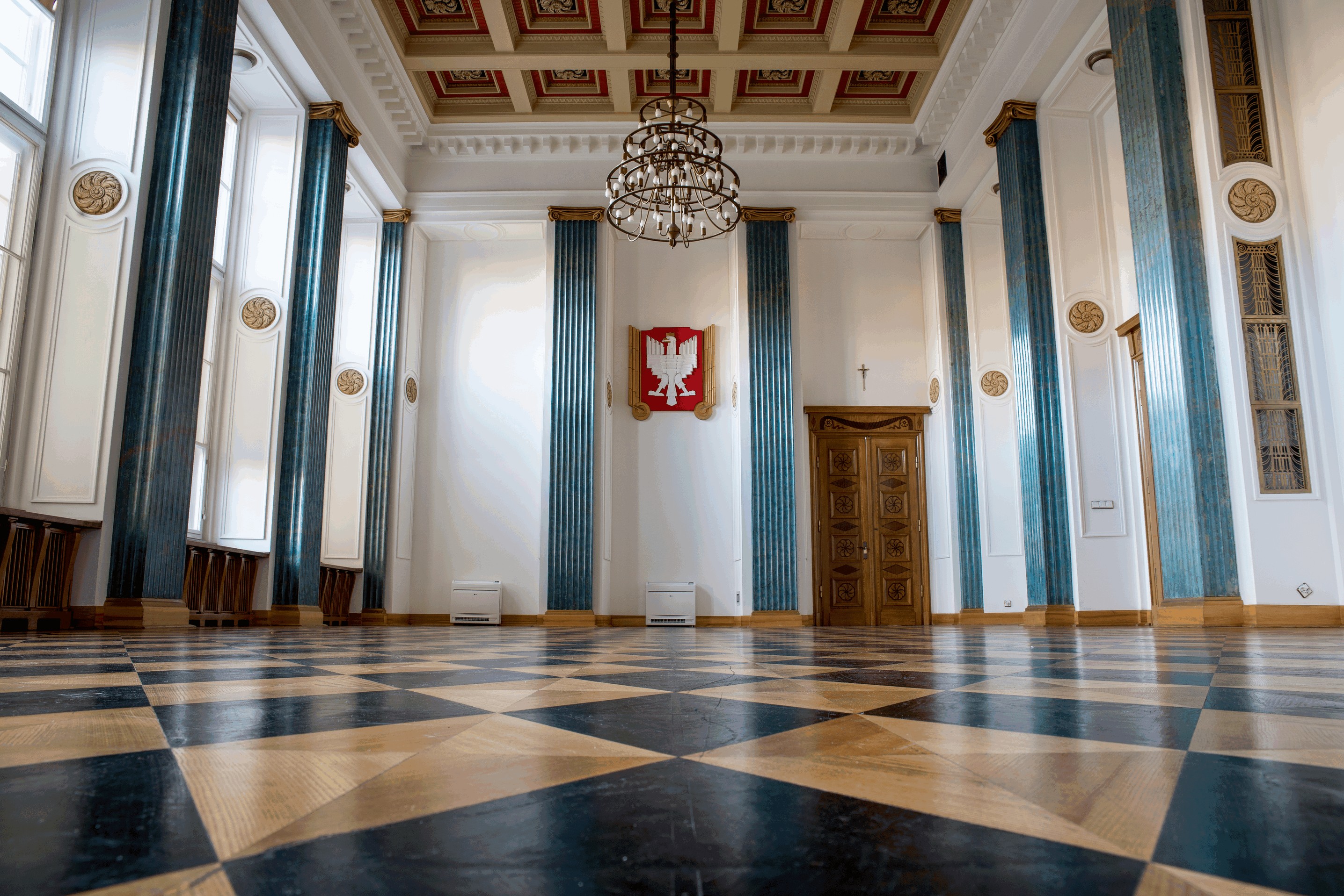 Sala reprezentacyjna w prezydium